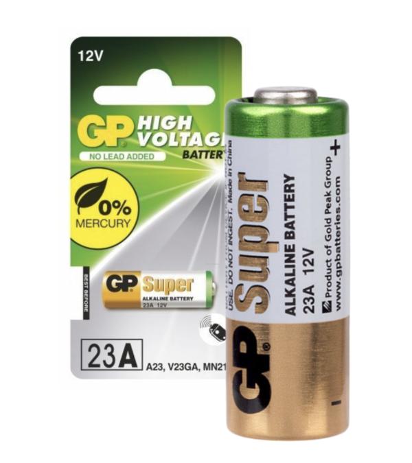 BATERIA GP 12V HIGH VOLTAGE 23A VENTA POR UNIDAD