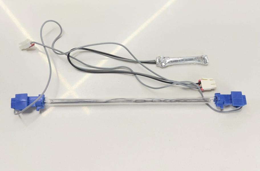RESISTENCIA DESCONGELACION 14" 110V 240W VIDRIO CON FUSIBLE