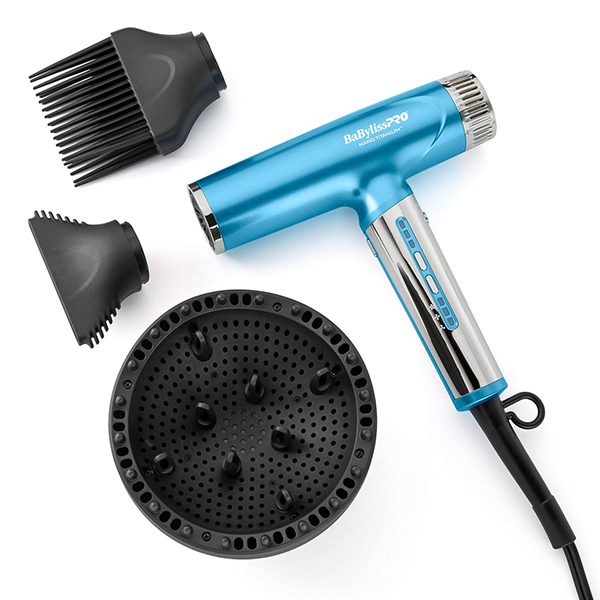 SECADORA CABELLO PROFESIONAL NANO LIGHT IONIC 1400W CELESTE BABYLISS