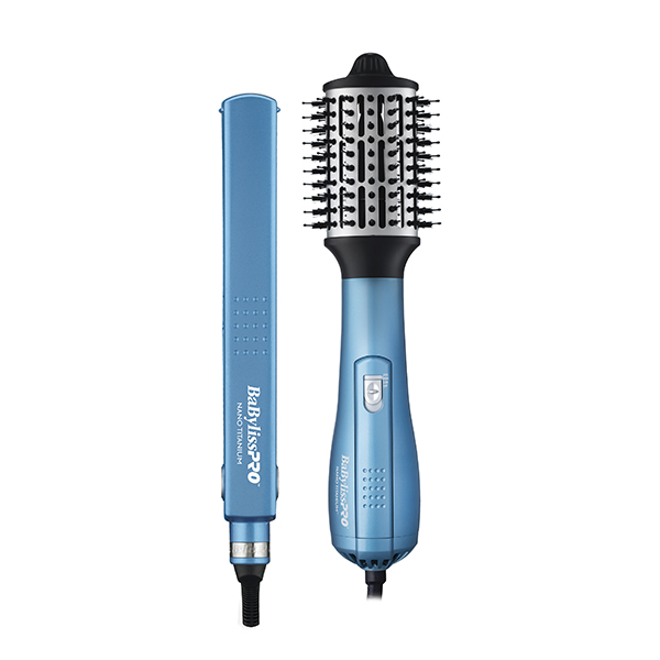 COMBO PLANCHA 1-1/4" Y CEPILLO 2.5" 64MM BABYLISS