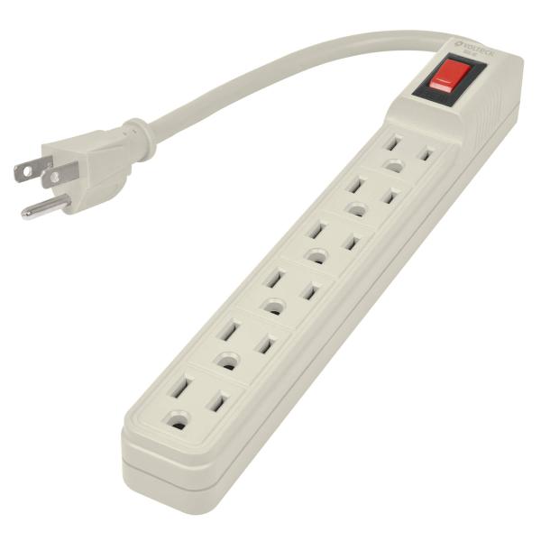 REGLETA 6 TOMAS BLANCO VOLTECH TRUPER