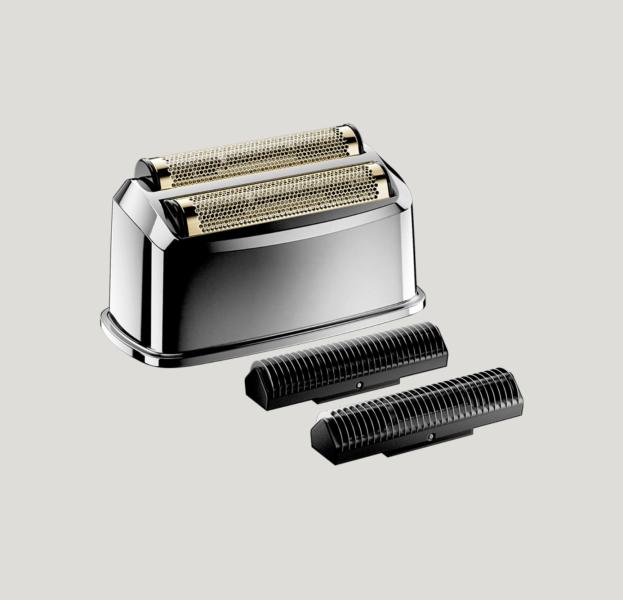 REPUESTO FOIL Y CUCHILLA DESTRONCADORA PROFOIL II TS3 PLATEADO ANDIS