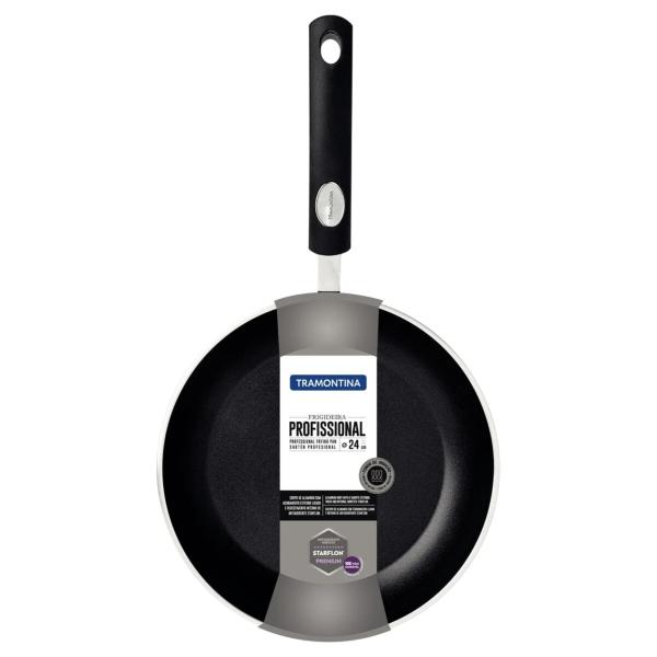 SARTEN PROFESIONAL CON FONDO DE INDUCCION ALUMINIO STARFLON 24CM TRAMONTINA