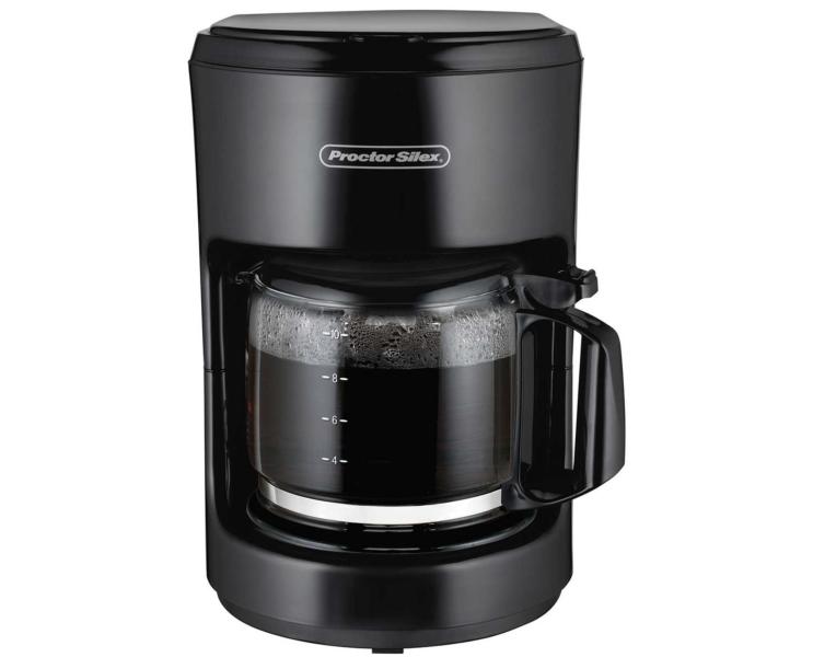CAFETERA 10 TAZAS NEGRO PROCTOR SILEX
