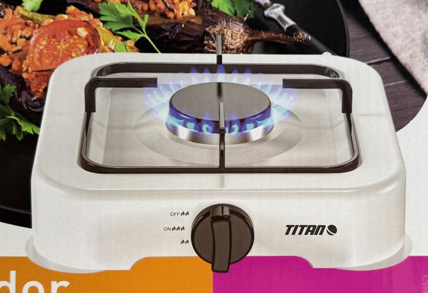 PLANTILLA GAS 1 QUEMADOR BLANCA TITAN