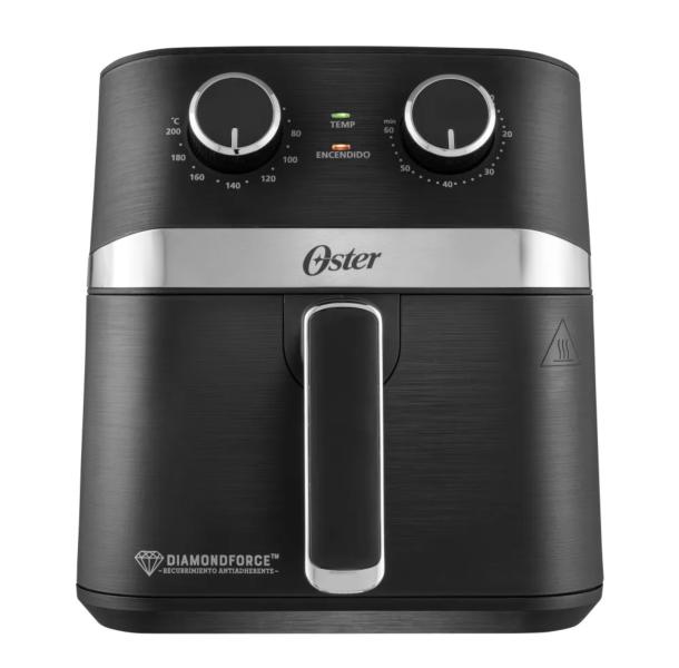 FREIDORA AIRE 4 LITROS MANUAL DIAMONDFORCE NEGRO OSTER