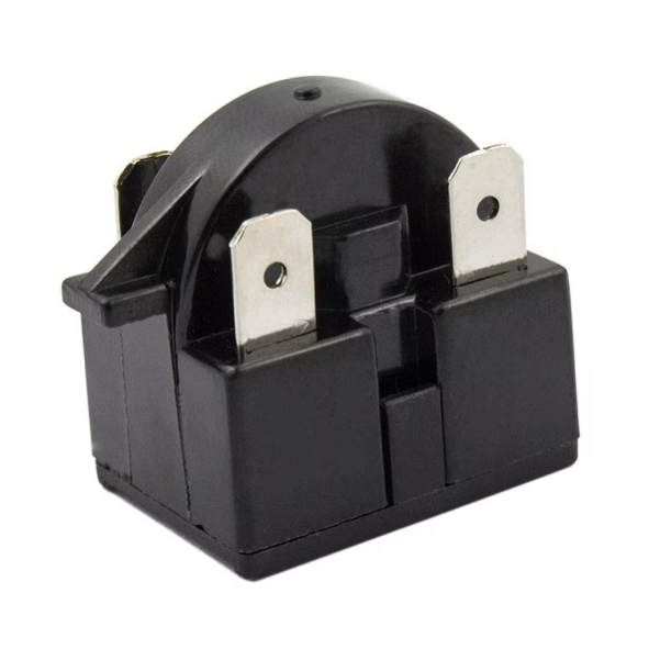 RELAY COMPRESOR PTC 4 TERMINALES 1/4-1/6 NEGRO LG SAMSUNG