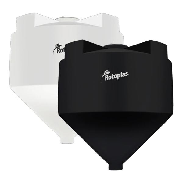 TOLVA 7000 LITROS 45" R-40 NEGRO TERMINADA ROTOPLAST