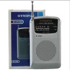 RADIO DE BOLSILLO AM/FM GRIS GYNIPOT