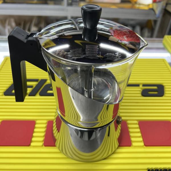 CAFETERA ESPRESSO 6TZ ACERO INOXIDABLE