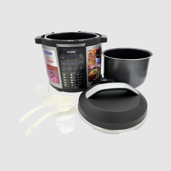TAZON OLLA PRESION MULTIUSO 6 LITROS TELSTAR TMU060310MD