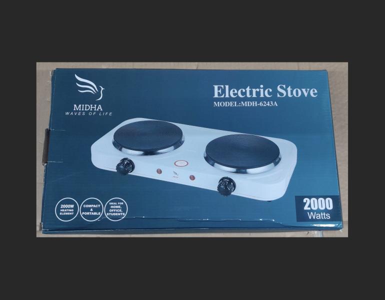 PLANTILLA CALENTADOR ELECTRICA 2 DISCO SELLADO 110V 2000W MIDHA