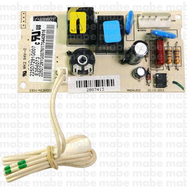TARJETA CONTROL SIRIUS 400 REFRIGERADORA CON SENSOR ESTANDAR MABE ORIGINAL