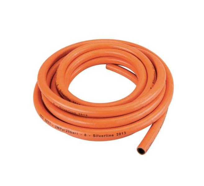 MANGUERA GAS NARANJA DOBLE REFORZO VENTA POR METRO