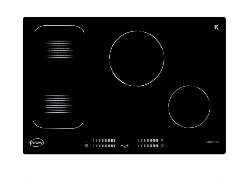 PLANTILLA INDUCCION EMPOTRABLE 4 DISCOS 220V 7000W 77CM DOBLE FLEX NAVAR