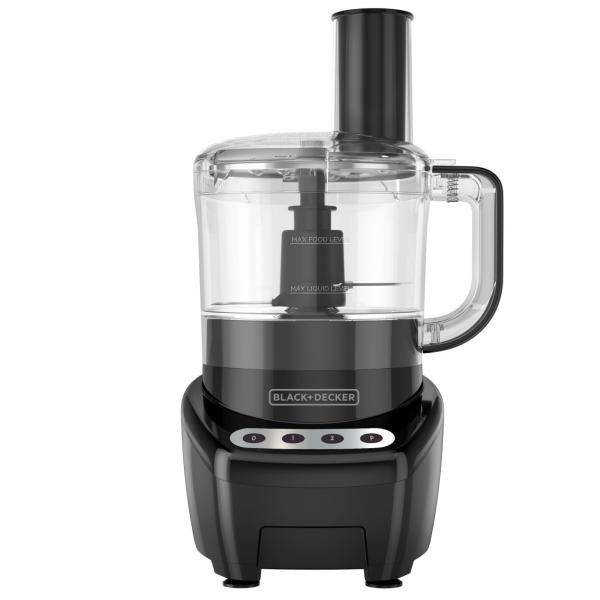 PROCESADOR ALIMENTOS 8 TAZAS 450W 2 VELOC NEGRO BLACK + DECKER